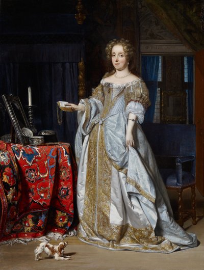 Ritratto di una signora da Gabriel Metsu